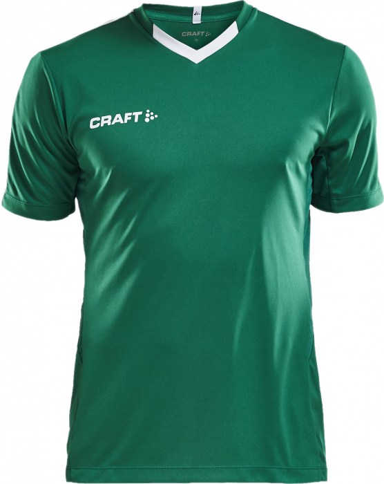 Craft - Progress Contrast Jersey - Verde & bianco