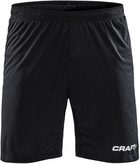 Craft - Progress Contrast Longer Shorts Youth - Black & white