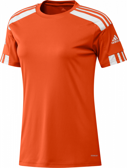 Adidas - Squadra 21 Spillertrøje Dame - Orange & hvid
