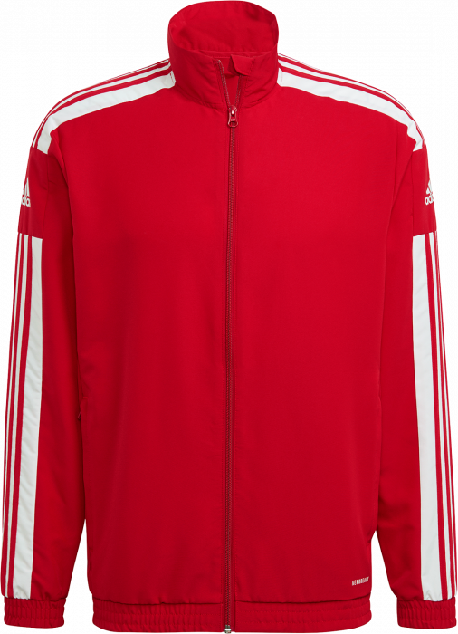 Adidas - Squadra 21 Presentation Jacket - Red & white