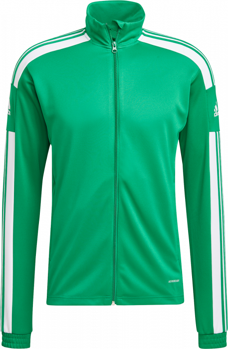 Adidas - Squadra 21 Training Jacket - Green & white