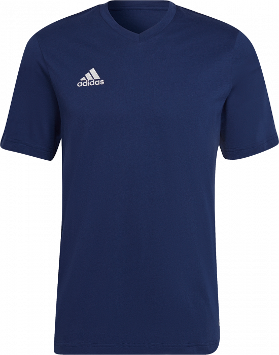 Adidas - Entrada 22 Cotton T-Shirt - Navy blue 2