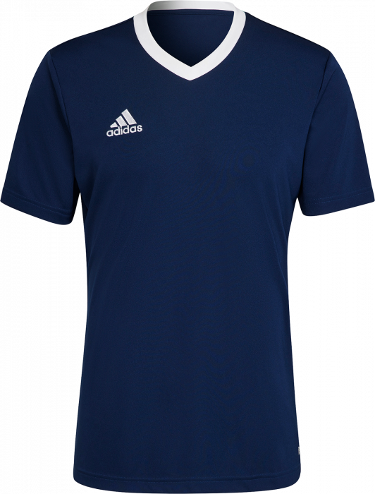 Adidas - Entrada 22 Spillertrøje - Navy blue 2 & hvid