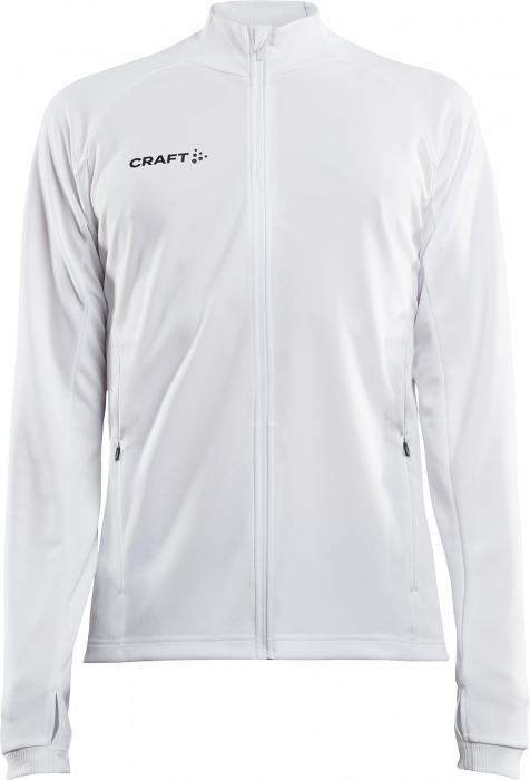 Craft - Evolve Shirt W. Zip Junior - White