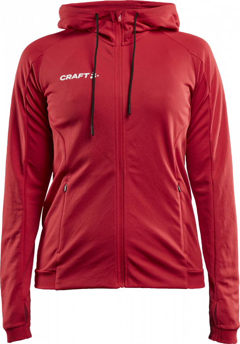 Craft - Evolve Jacket With Hood Woman - Red