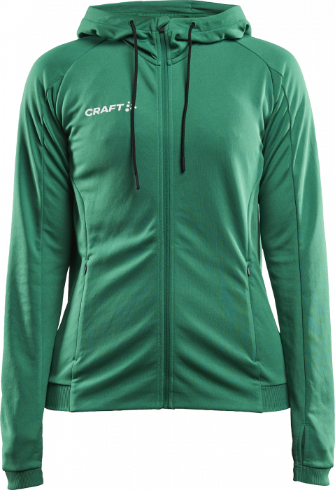 Craft - Evolve Jacket With Hood Woman - Green