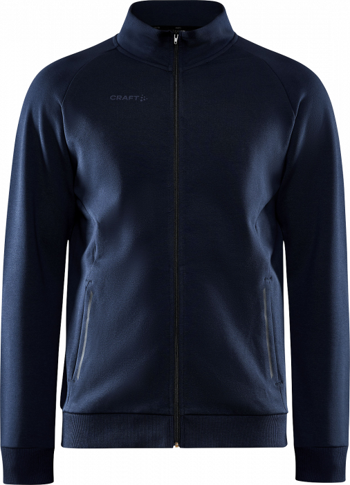 Craft - Core Soul Shirt With Zipper Men - Navy blue