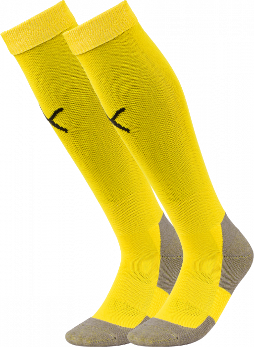 Puma - Teamliga Core Sock - Yellow & black