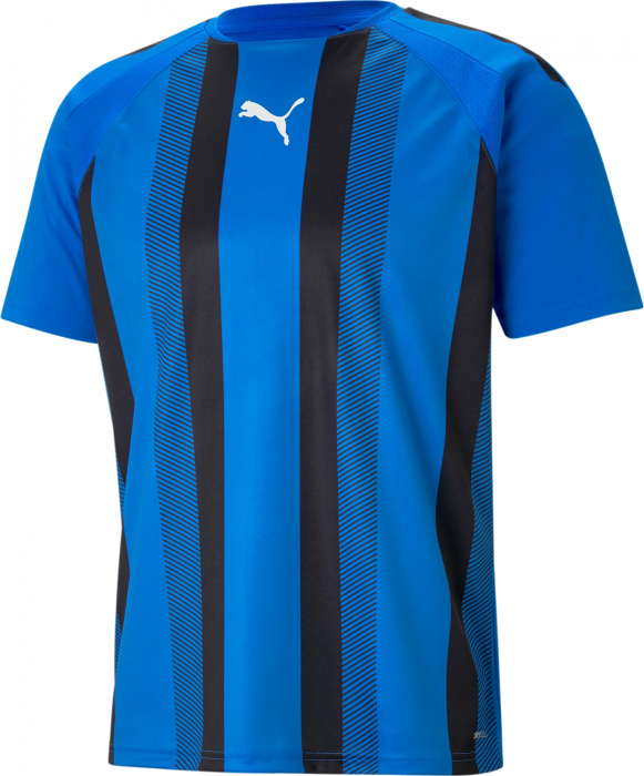 Puma - Teamliga Striped Jersey Jr - Blue & black