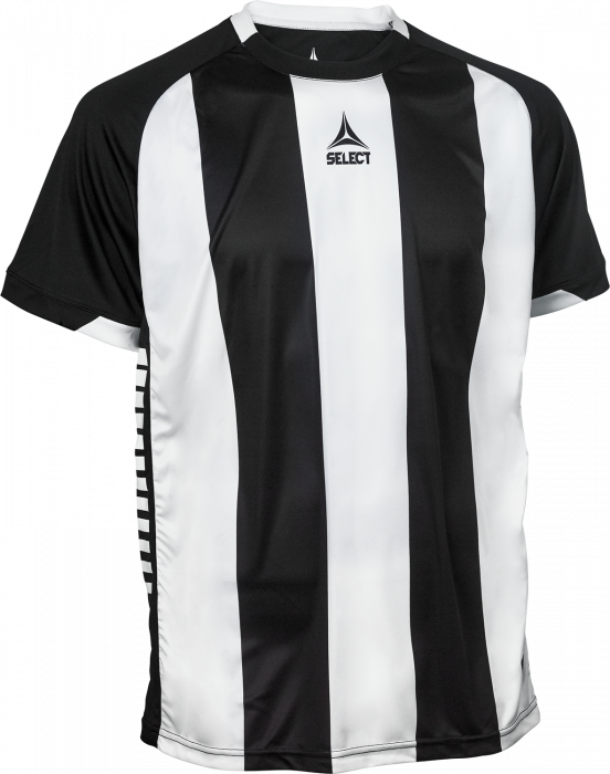 Select - Spain Striped Playing Jersey - Black & white