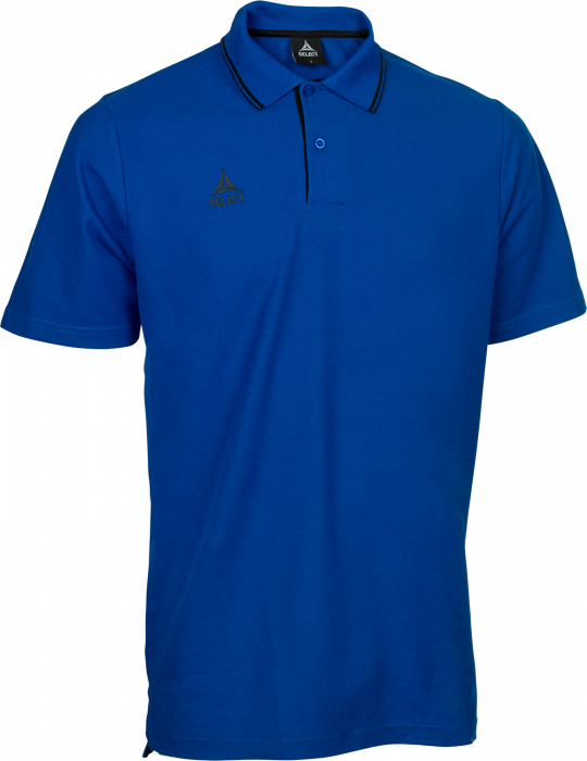 Select - Oxford Polo T-Shirt - Dark Blue