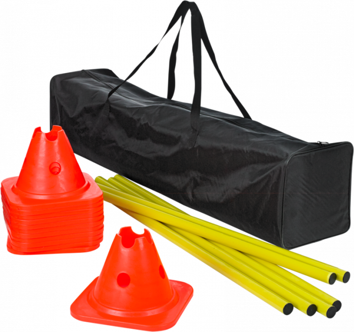 Select - Agility Set With Cones And Poles - White