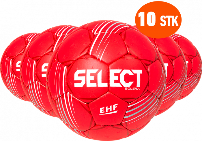 Select - Solera V22 Handball 10 Pcs - Red